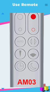 اسکرین شات 5 برنامه Remote Control for Dyson