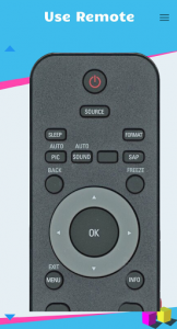 اسکرین شات برنامه Remote Control for Philips Smart TV 4