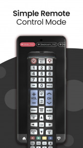 اسکرین شات برنامه Remote for Samsung Smart TV 1