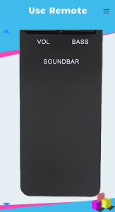 اسکرین شات برنامه Remote for Samsung SoundBar 3