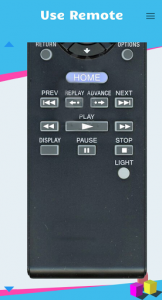 اسکرین شات برنامه Sony Smart TV Remote Control 5