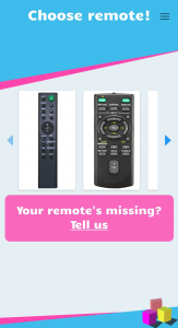 اسکرین شات برنامه Remote for Sony SoundBar 5