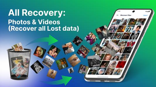 اسکرین شات 1 برنامه All Recovery: Photos & Videos