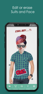 اسکرین شات 6 برنامه Man Check Shirt Photo Suit