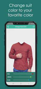 اسکرین شات 7 برنامه Man Shirt Photo Suit