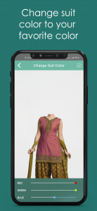 اسکرین شات 5 برنامه Women Salwar Suit Editor