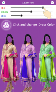 اسکرین شات برنامه Women Dress Photo Editor 1