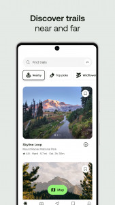 اسکرین شات 6 برنامه AllTrails: Hike, Bike & Run