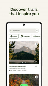 اسکرین شات برنامه AllTrails: Hike, Bike & Run 2