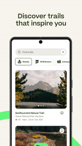 اسکرین شات برنامه AllTrails: Hike, Bike & Run 2