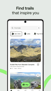اسکرین شات 2 برنامه AllTrails: Hike, Cycle & Run