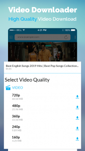 اسکرین شات برنامه mp4 video downloader 6