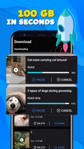 اسکرین شات برنامه Video Downloader for Facebook FullHD 4K - SnapSave 5