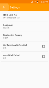 اسکرین شات 3 برنامه Hello Card Dialer