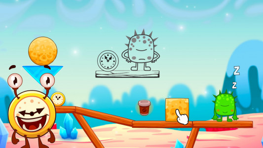 اسکرین شات 1 بازی Alarmy: wake up monster puzzle