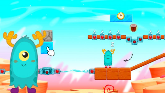اسکرین شات 4 بازی Alarmy: wake up monster puzzle