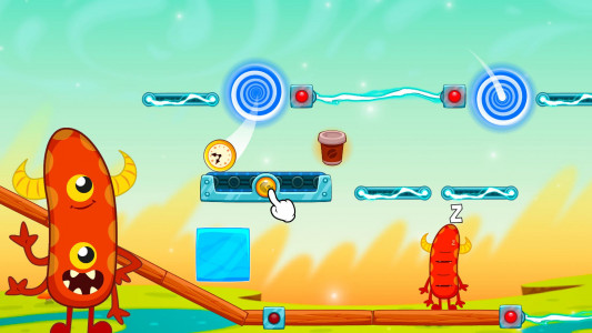 اسکرین شات 5 بازی Alarmy: wake up monster puzzle