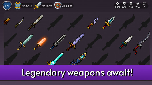 اسکرین شات 5 بازی Knight Hero Adventure idle RPG