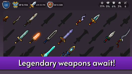 اسکرین شات 5 بازی Knight Hero Adventure idle RPG
