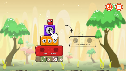 اسکرین شات 1 بازی Monsterland 2. Physics puzzle