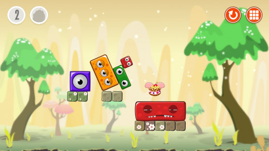اسکرین شات 4 بازی Monsterland 2. Physics puzzle