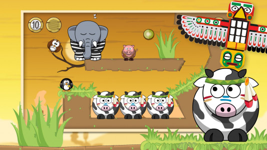 اسکرین شات 2 بازی Snoring: Elephant logic puzzle