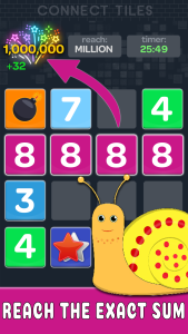 اسکرین شات 2 بازی Merge number block puzzle
