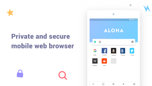 اسکرین شات برنامه Aloha Browser Lite - Private browser and free VPN 5