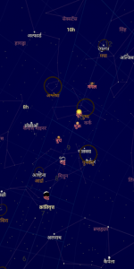 اسکرین شات برنامه Indian Sky Map 3