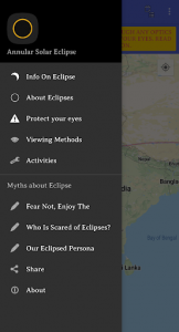 اسکرین شات برنامه Annular Solar Eclipse 1