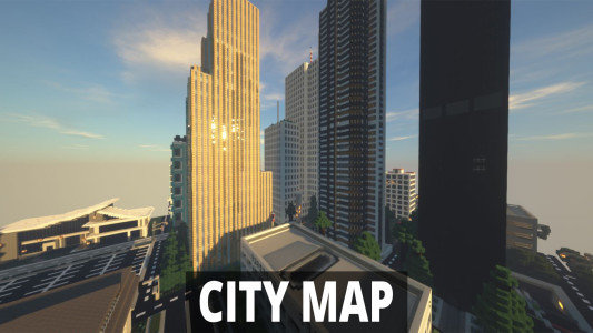 اسکرین شات 3 برنامه City Building Mod for Minecraf