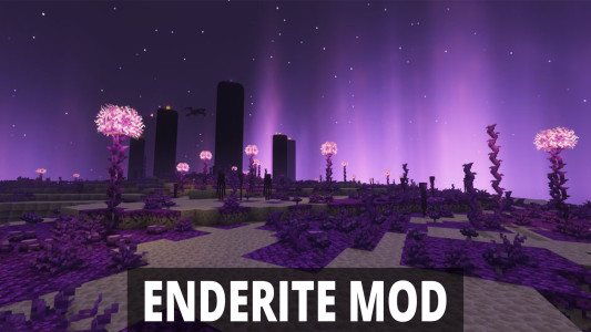 اسکرین شات 1 برنامه Enderite Mod for Minecraft