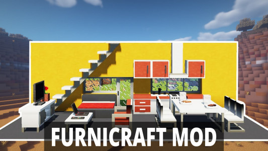 اسکرین شات 1 برنامه Furniture Mod for Minecraft