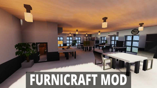 اسکرین شات 2 برنامه Furniture Mod for Minecraft