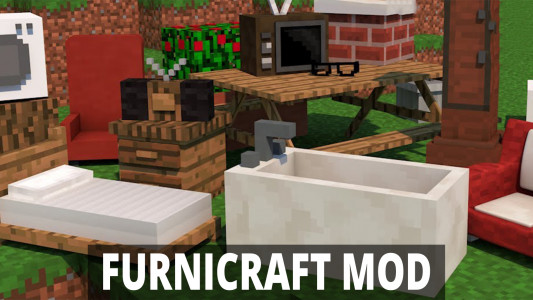 اسکرین شات 4 برنامه Furniture Mod for Minecraft