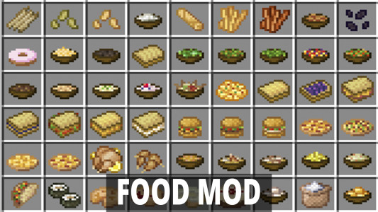 اسکرین شات 2 برنامه More Food Mod for Minecraft