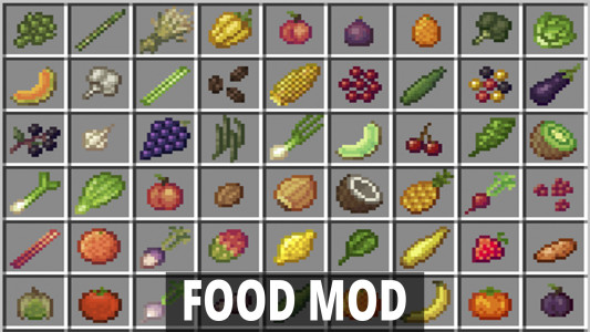 اسکرین شات 4 برنامه More Food Mod for Minecraft