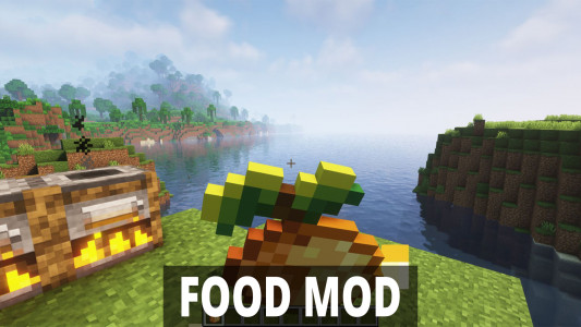 اسکرین شات 1 برنامه More Food Mod for Minecraft