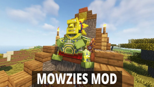 اسکرین شات 3 برنامه Mowzies Mod for Minecraft