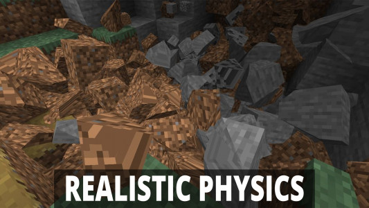 اسکرین شات 2 برنامه Physics Mod for Minecraft