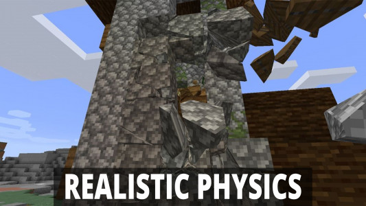 اسکرین شات 4 برنامه Physics Mod for Minecraft