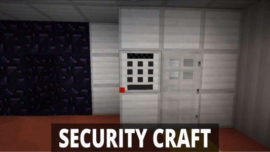 اسکرین شات برنامه Security Craft Mod Minecraft 1