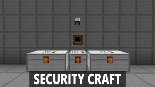 اسکرین شات برنامه Security Craft Mod Minecraft 2