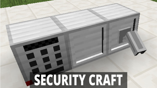 اسکرین شات برنامه Security Craft Mod Minecraft 3