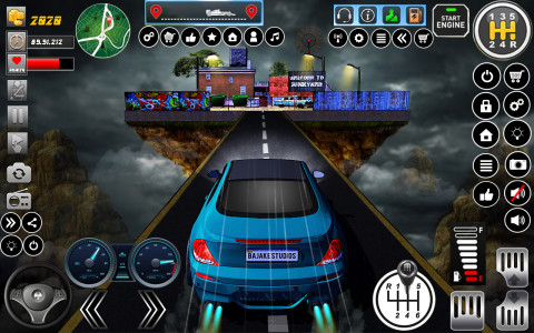 اسکرین شات برنامه Mountain Climb Drive Car Game 5