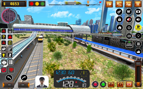 اسکرین شات برنامه Train Simulator Uphill 2020 3