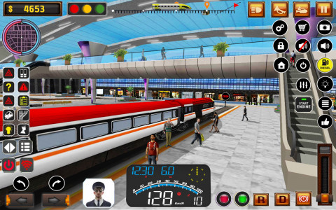 اسکرین شات برنامه Train Simulator Uphill 2020 4