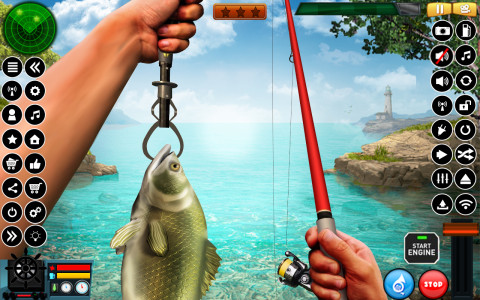 اسکرین شات برنامه Fishing Adventure Simulator 3