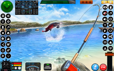 اسکرین شات برنامه Fishing Adventure Simulator 8