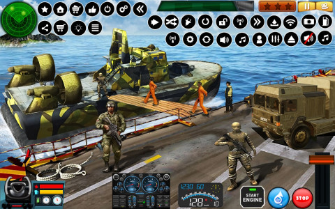 اسکرین شات برنامه US Army Hovercraft Simulator 2